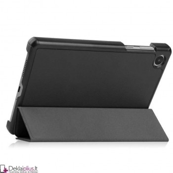 Dirbtinės odos atverčiamas dėklas - juodas Lenovo Tab M8 8.0 (4th Gen) TB300FU Dirbtinės odos atverčiamas dėklas - juodas Lenovo Tab M8 8.0 (4th Gen) TB300FU